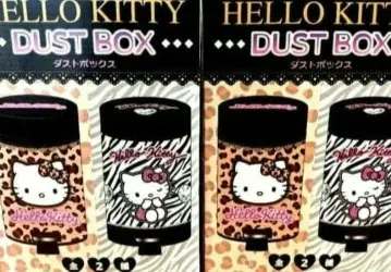 Hello Kitty 더스트 박스 2종 세트