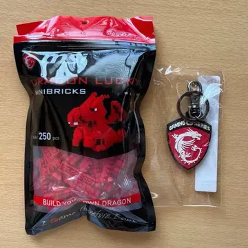 MSI Dragon Lucky Minibricks 키링 블록