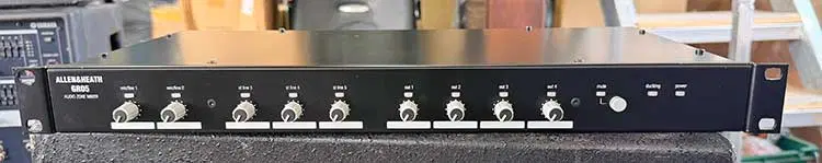 ALLEN&HEATH 4채널 AUDIO ZONE MIXER