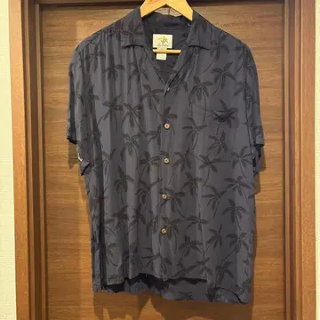 HO ALOHA 아로하 셔츠 레이온 100% 하와이 제조 M