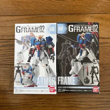 BANDAI G 프레임 02 Z 건담 세트