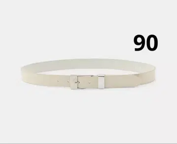 ZARA 자라 스퀘어 버클 100% 가죽 벨트 새상품, 미사용
