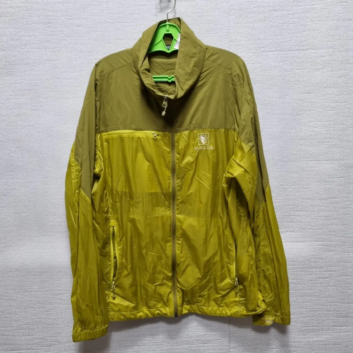 z156 블랙야크 남성 바람막이 집업