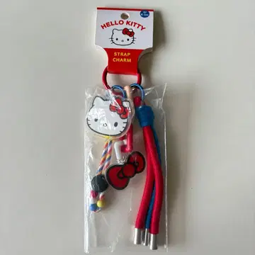 Hello Kitty 스트랩 참 산리오 키티 레드