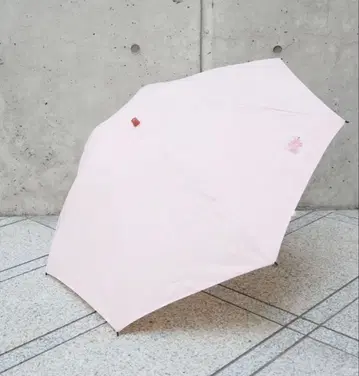 demodee 접이식 양산 핑크 펄 장식
