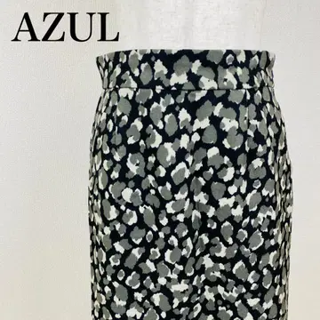 새상품급 AZUL 타이트 스커트 롱 올 패턴 0770B