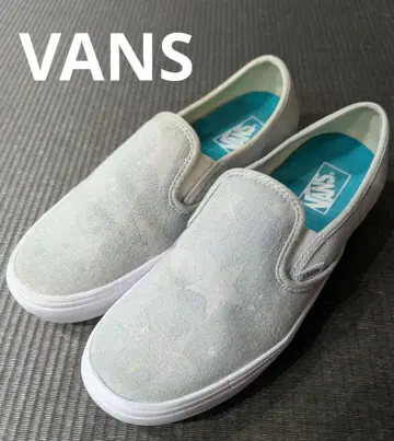 VANS 반스 데님 슬립온 스타 별 패턴 27.5cm