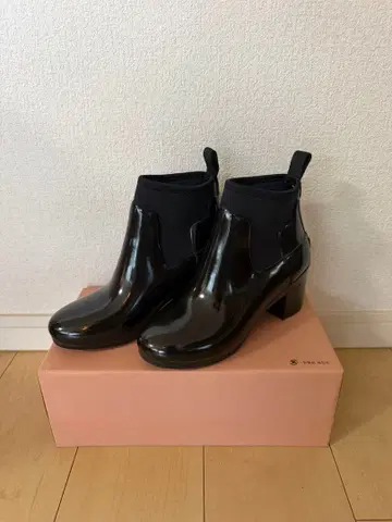 HUNTER 레인부츠 블랙