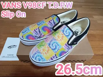 VANS V98CF T.D.P.W 슬립온 26.5cm 화려한 패턴 제품