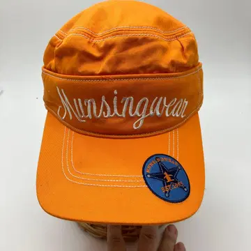 택 포함 Munsingwear 맨싱 캡 모자 골프 오렌지