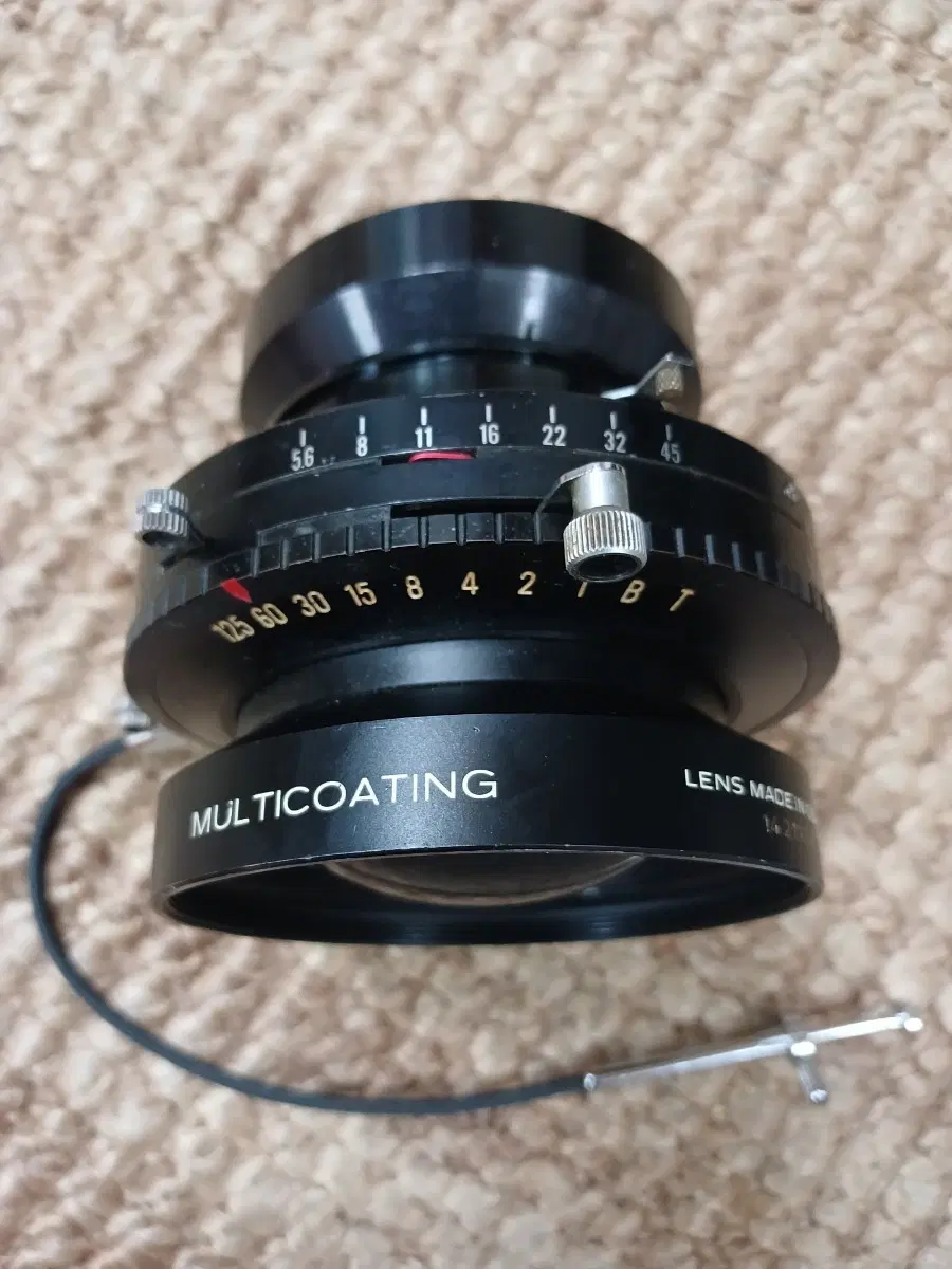 대형카메라 슈나이저 멀티코팅 240mm 03셔터렌즈