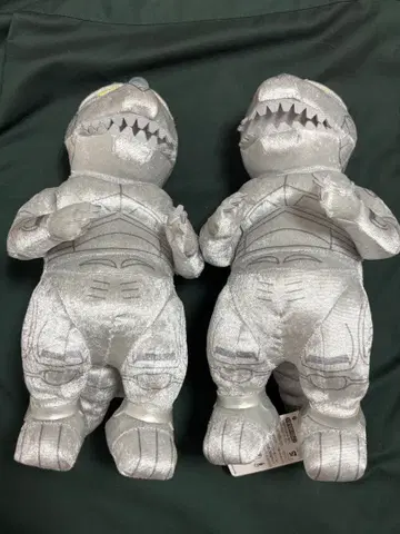 도호 TOHO 메카고질라 봉제 인형 x 2