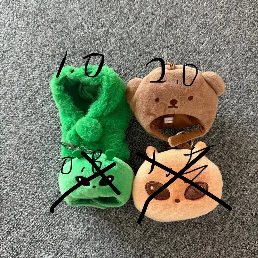 아트박스 경주 에디션 찰보리빵 계왹이 파우치 인형옷