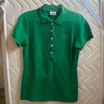 LACOSTE 라코스테 피케 셔츠 그린 사이즈 42