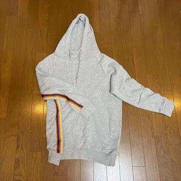 Paul Smith 멀티 스트라이프 후드티 그레이 XXL