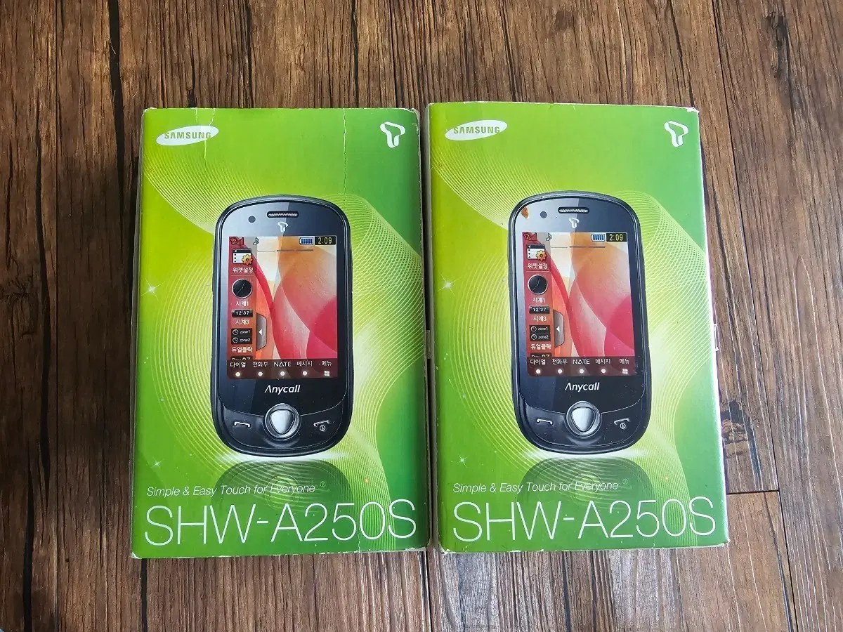 삼성 Anycall SHW-A250S 미사용 2개일괄