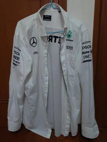 2016 메르세데스 AMG 페트로나스 F1 팀 지급 긴팔 피트 셔츠