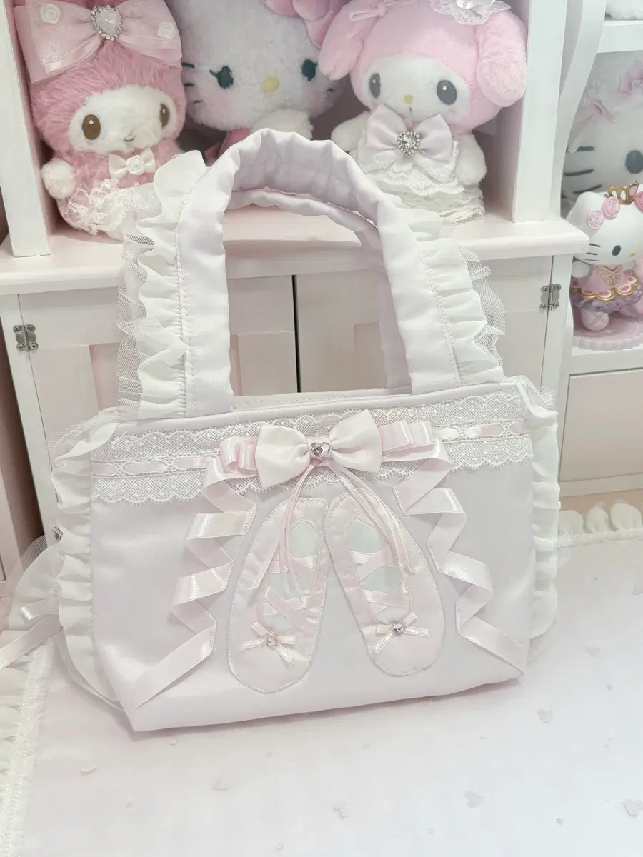 러뷰루미 발레 토슈즈 가방 새상품