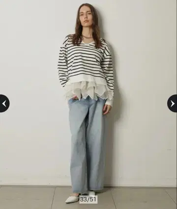 2026ss CADUNE 와이드 스트레이트 데님 카듀네 데님 팬츠