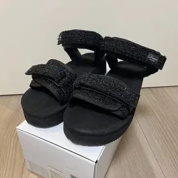 SUICOKE x Drawer 트위드 샌들 Drawer 별주