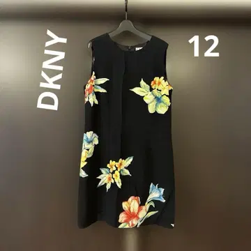 DKNY 꽃무늬 슬리브리스 원피스 12