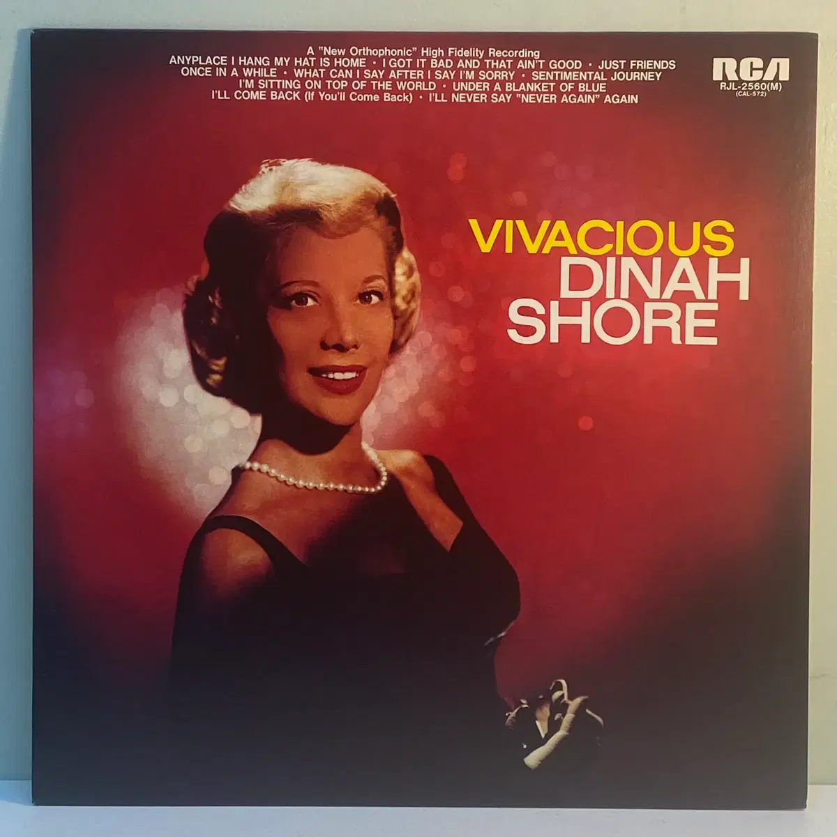 (수입중고LP-재즈보컬) Dinah Shore -Vivacious