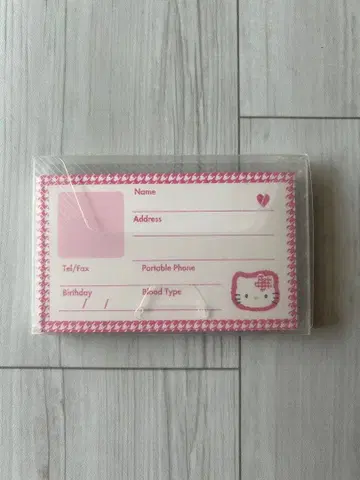 [레어] Sanrio Hello Kitty 주소 카드 36장 세트