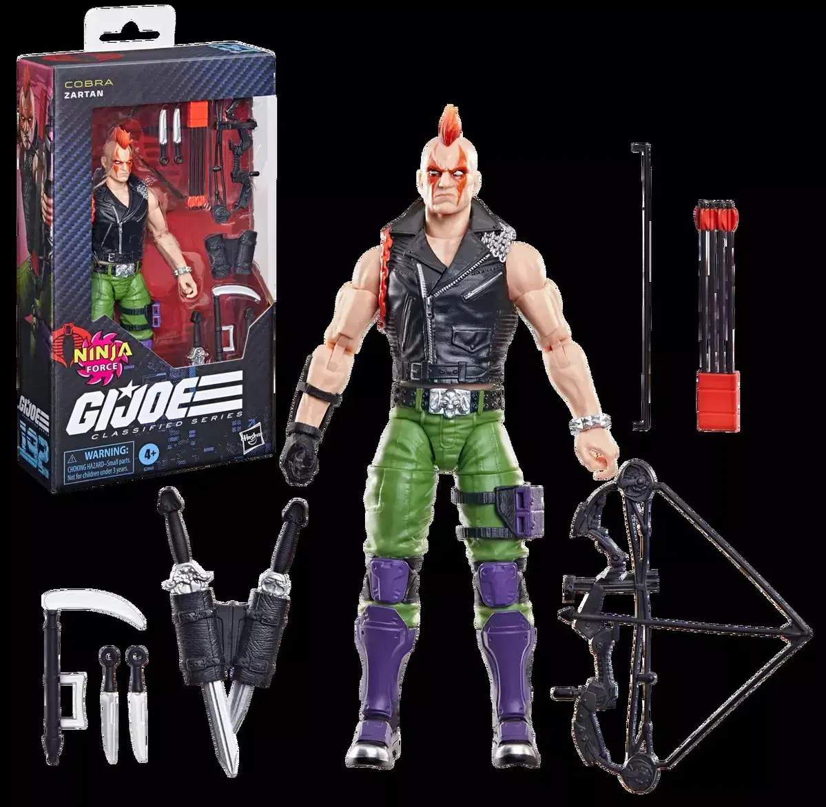 Gi joe 클래시파이드 타겟 한정 닌자포스 자탄 미개봉 판매합니다.