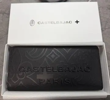 CASTELBAJAC 라운드 지퍼 장지갑 블랙 새상품