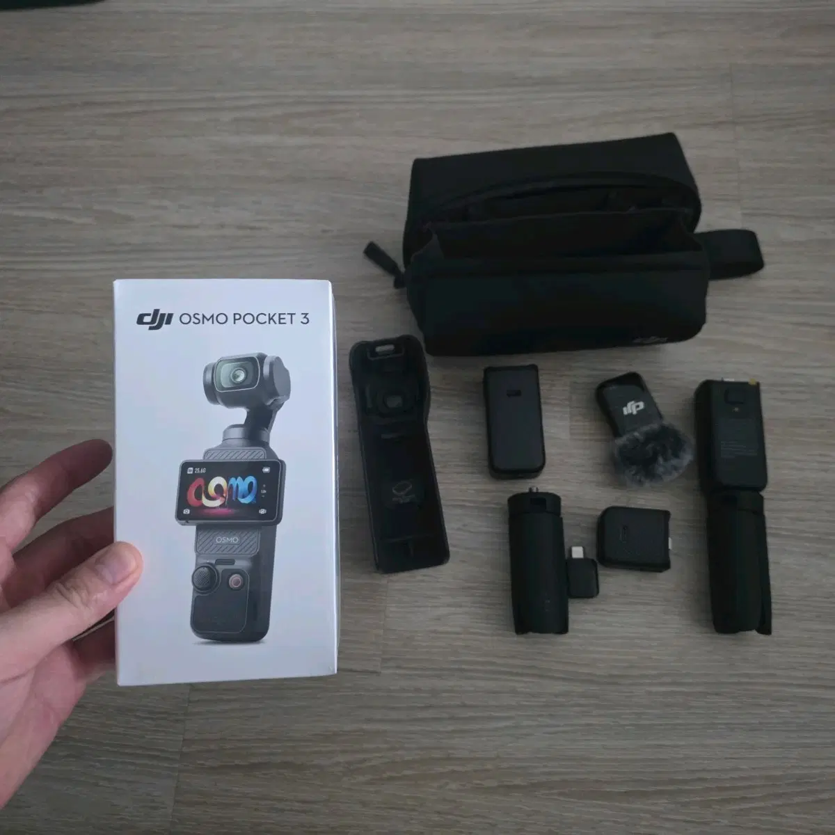 DJI 오즈모 포켓 3 새제품 콤보 크리에이터 +보조배터리