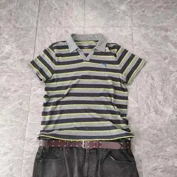 puma border polo shirt y2k 00s f