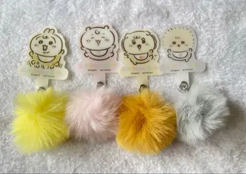 치이카와 baby 폰폰 참 포함 폰 탭 4개 세트