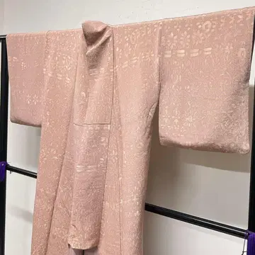 코몬 꽃 무늬 국화 하나비시 기모노 043t