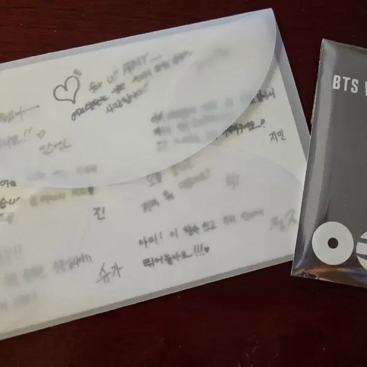 bts 아리랑 부산콘서트 미개봉포카+엽서
