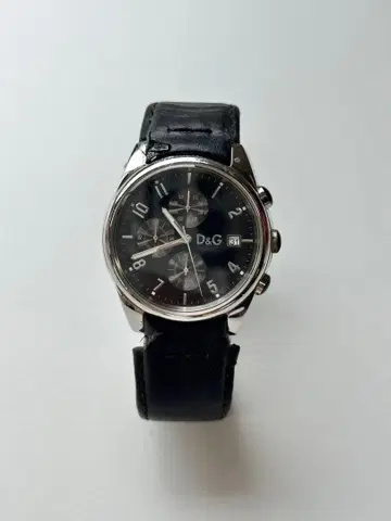 D&G TIME 손목시계 쿼츠 블랙 다이얼 8