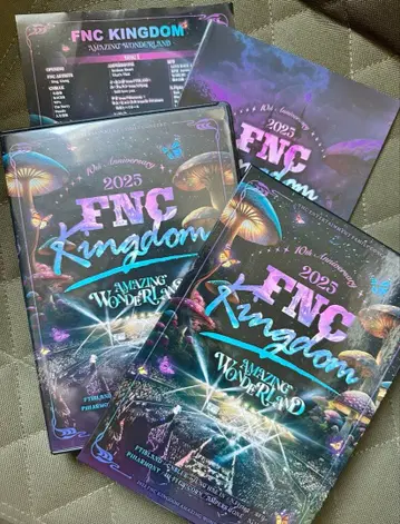 2025 FNC KINGDOM DVD 3장 10주년 기념