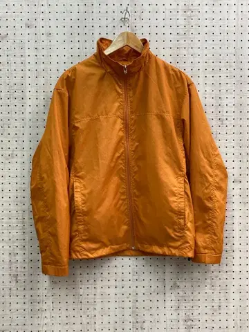 올드 유니클로 UNIQLO 테크 계열 스트릿 나일론 자켓 오렌지
