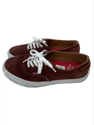 VANS 스웨이드 스니커즈 브라운