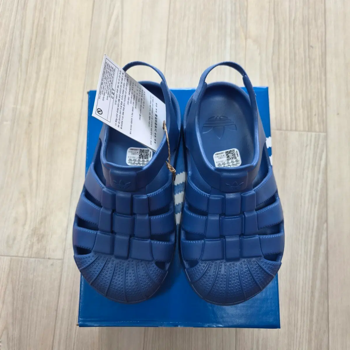아디다스키즈 젤리슈즈 (정품)( 새상품)