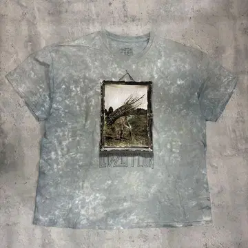 00s LED ZEPPELIN 레드 제플린 타이다이 T셔츠