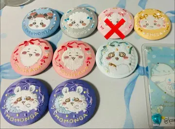 치이카와 자수 캔뱃지 2