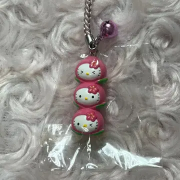 지역 한정 키티 야마나시 한정판 복숭아 스트랩 끈 키티 산리오