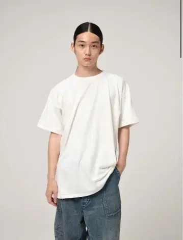 BOWWOW 8812 TEE 화이트 L 사이즈 새상품