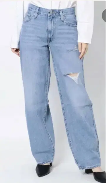 Levi's 리바이스 Baggy Dad 데님 팬츠 27인치