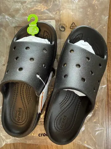 Crocs 통굽 샌들 22cm Jibbitz 세트