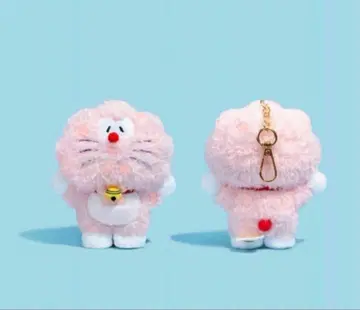 [ 새상품 ] 100% 도라에몽 & 프렌즈 벚꽃 도라에몽 키체인