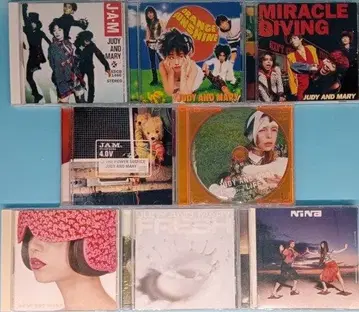 중고 CD JUDY AND MARY 앨범 모음 8점 세트 주디앤마리