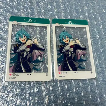 앙스타 가라오케 철인 카라철 SNS풍 아크릴 카드 라이카