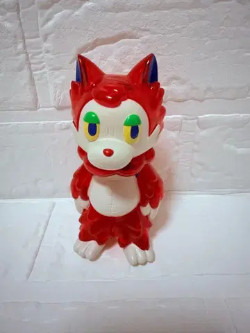 오오카미군 소프트 비닐 게임 컬러 레드 아라이 키리코