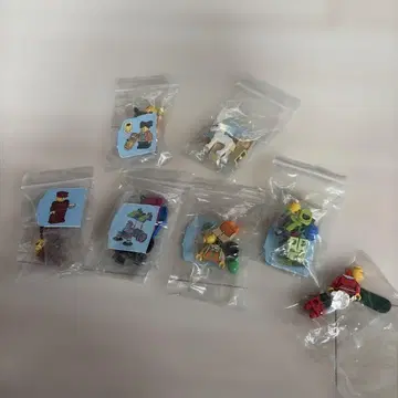 LEGO 미니 피규어 등 묶음 판매 6체 세트